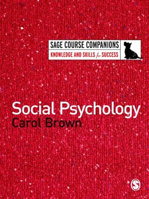 cover image of Social Psychology